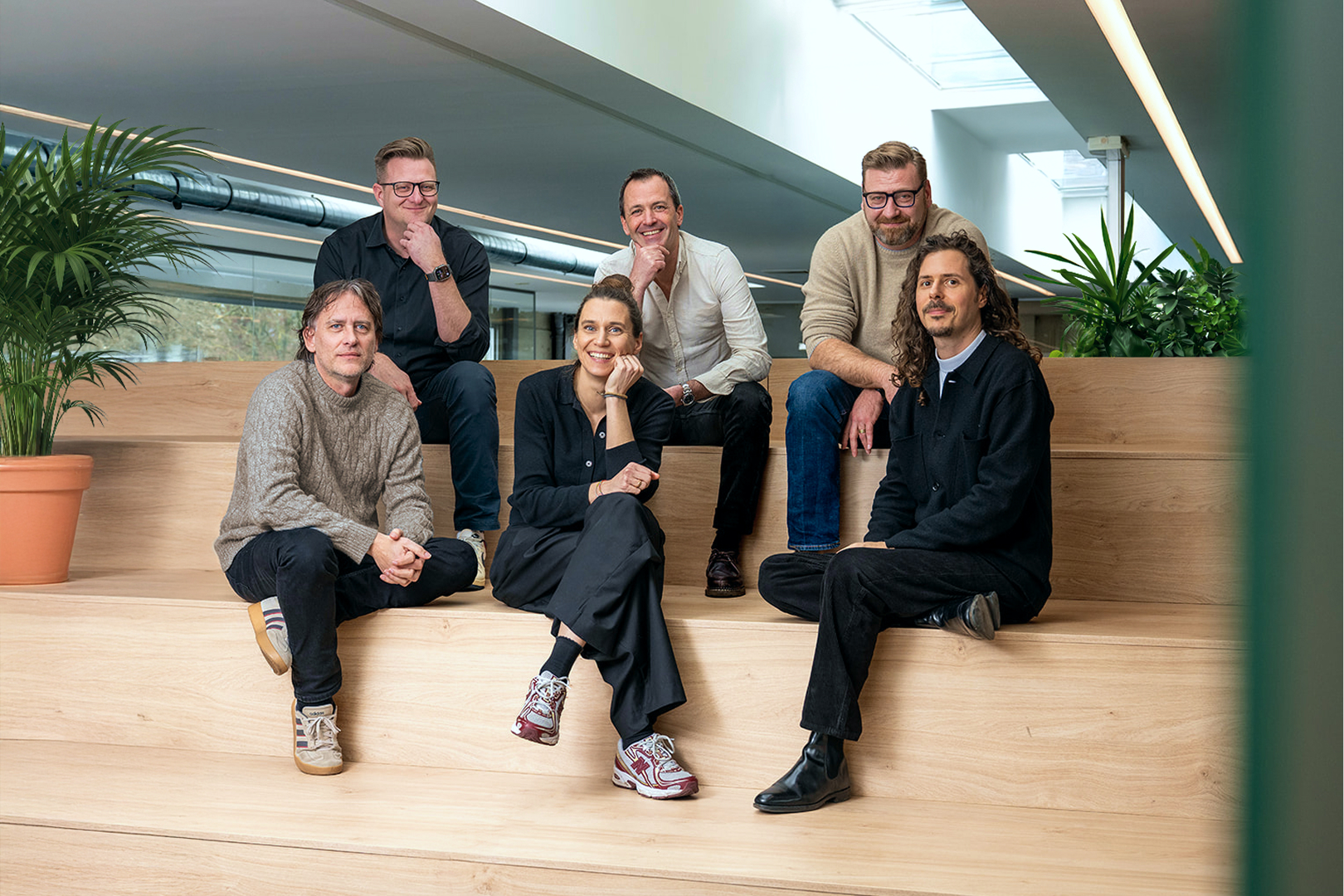 Group Pictures of C-suite executives at Springbok Mechelen